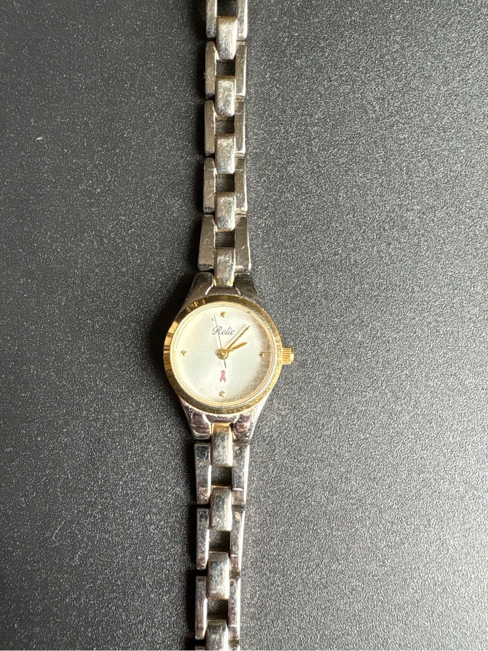 Relic Two-Tone Women's Bracelet Watch - Silver & Gold